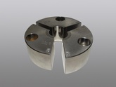 超硬合金　超精密部品　設計　R形状精度 ±0.01mm　内面研削盤上がり　面粗さRa0.015μm
