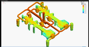 鋳鉄　設計　CATIA　 Mastercam 　JSCAST　３次元測定機 ハンディースキャン