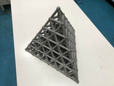 アルミ（AC4C）　砂型鋳造（3Dプリンター）　モニュメント（工芸品）　高付加価値