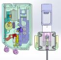 【通電火災を防ぎます】　感震ブレーカー