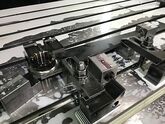 押さえ込み加工　ボーリング加工　Φ60H7　滋賀県　MAZAK