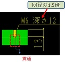 板金部品の製品設計　コストダウンに繋げる、タップ長さの最適設計方法