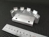 検具部品 三次元形状 CADCAM 切削 アルミ