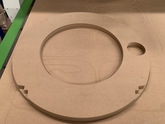木工CNC加工　CNCルーター　ルーター　MDF 精度　丸形加工　溝加工　切削加工