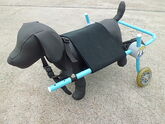 犬の車椅子　アルミ　軽量化