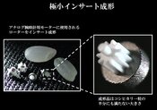 極小インサート成型 　【金型技術、成型技術、自動機製作技術の融合】