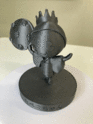 山形のベニちゃんを３Dプリンターで製作しました