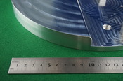 【アルミの円テーブル A5052（a5052）  半導体製造装置のアルミ精密部品】