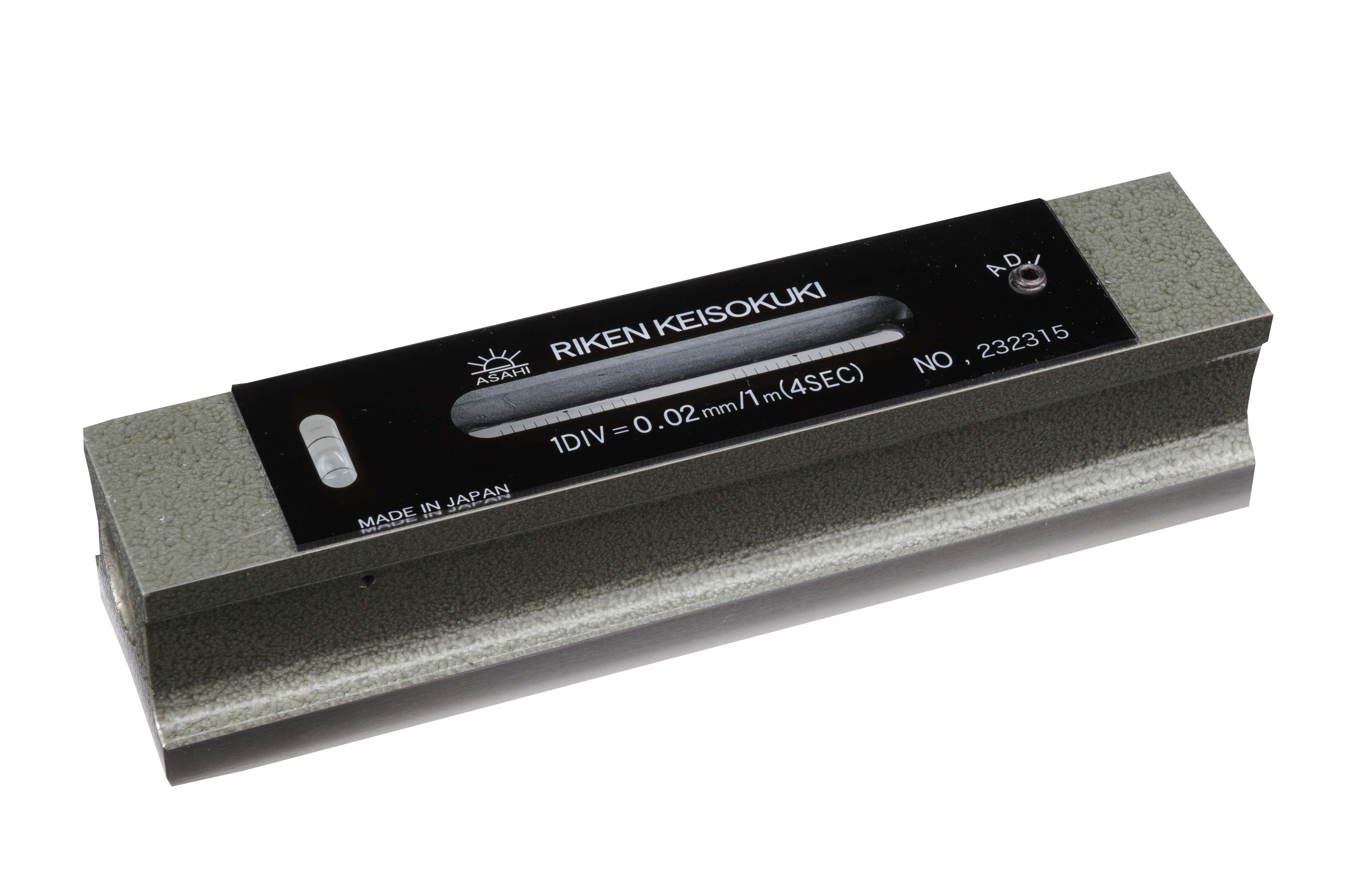 精密水準器平形 株式会社 理研計測器製作所